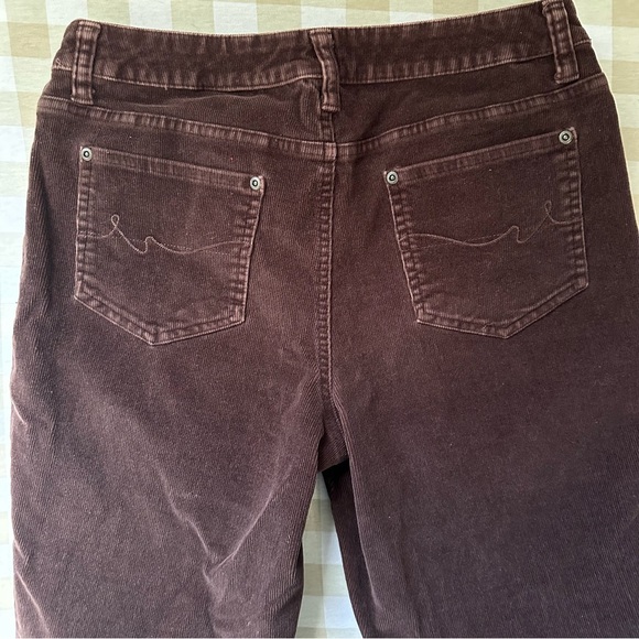 St. John’s Bag Brown Cotton Corduroy Pants Timeless Boot Cut Women’s 6 - Picture 7 of 8